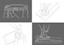 create vector line art of any product jet, plane, ship, yacht, boat, tractor,car